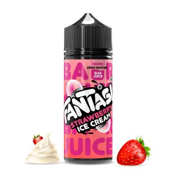 918406 Strawberry Ice Cream 50/50 E-Liquid Fantasi Bar Juice Shortfill